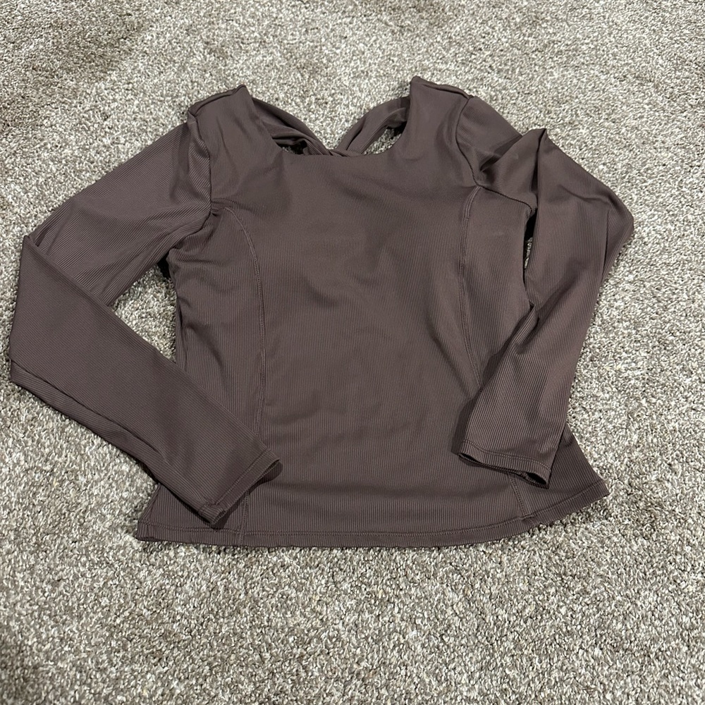 Velocity Chocolate Long Sleeve Women's Top